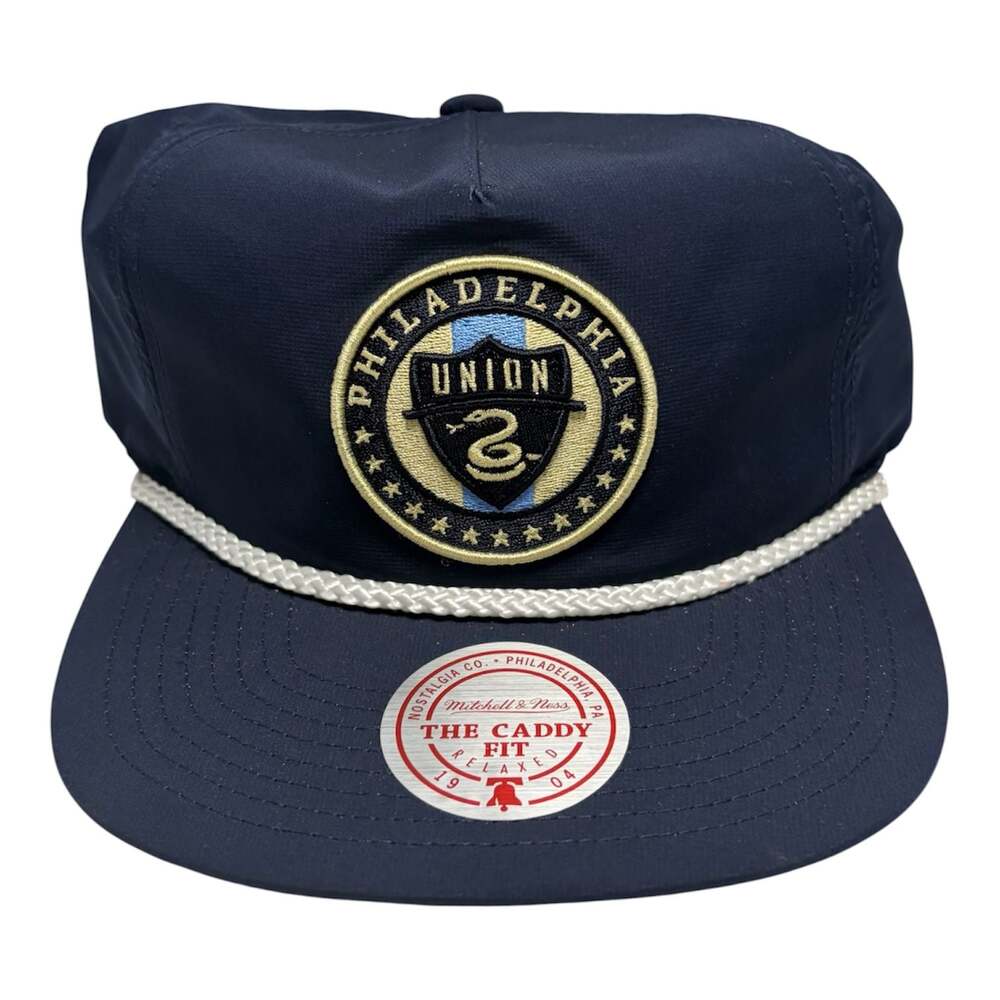 Mitchell & Ness Philadelphia Union The Caddy Fit Relaxed Snapback Hat